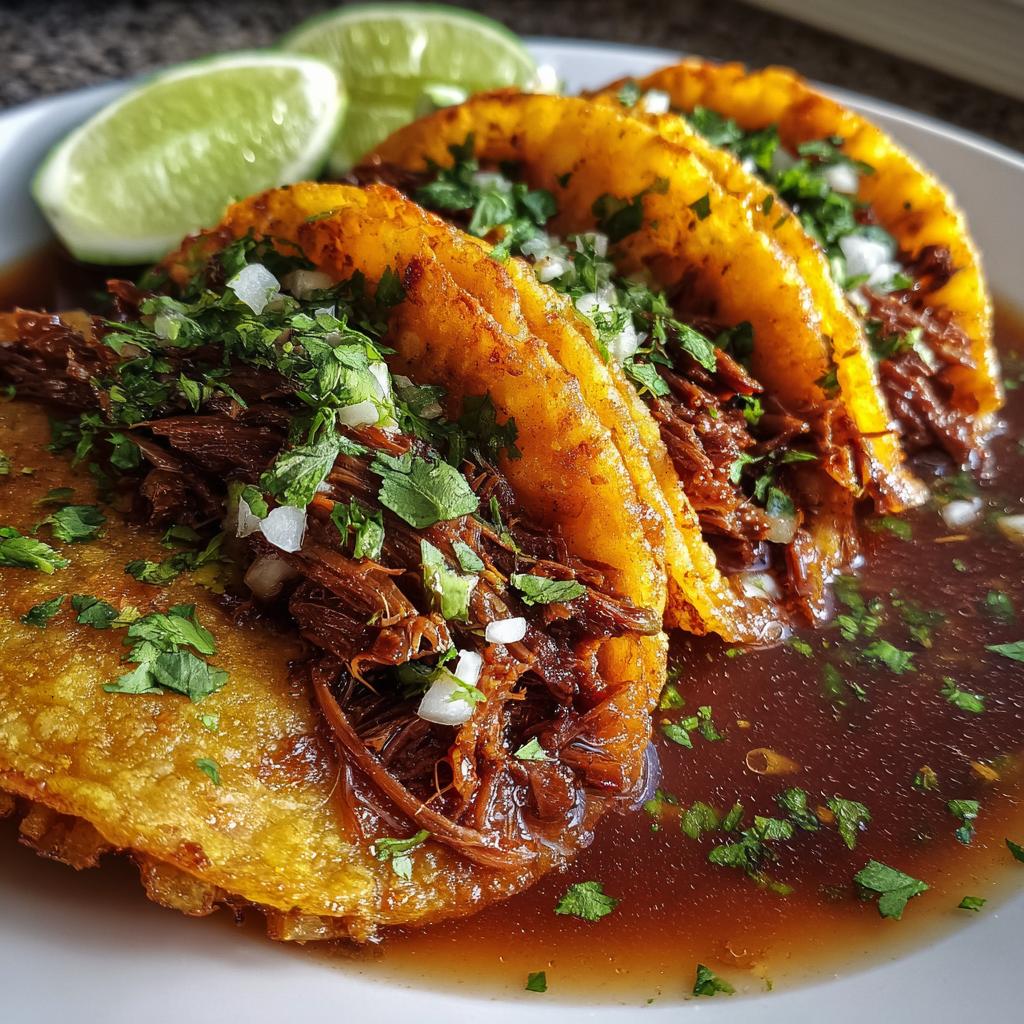 my fave birria tacos - detail 1