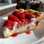 strawberry pie with cream cheese a deliciously fresh dessert