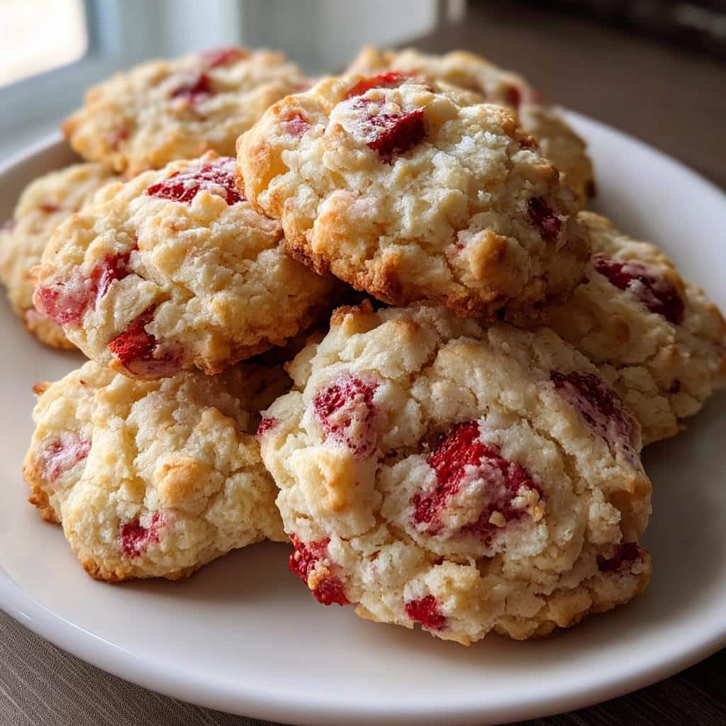 strawberry shortcake cookies recipe