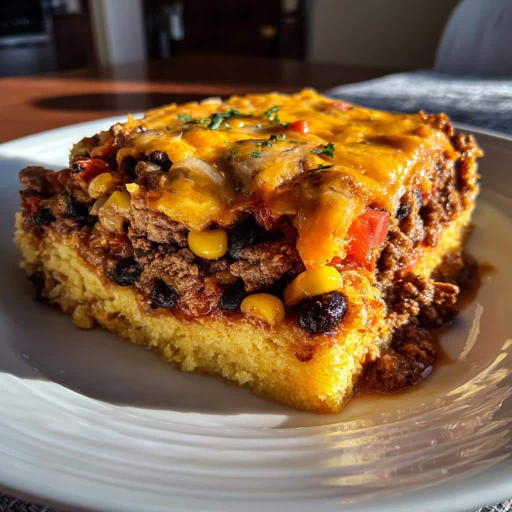 texas tamale pie casserole - detail 1