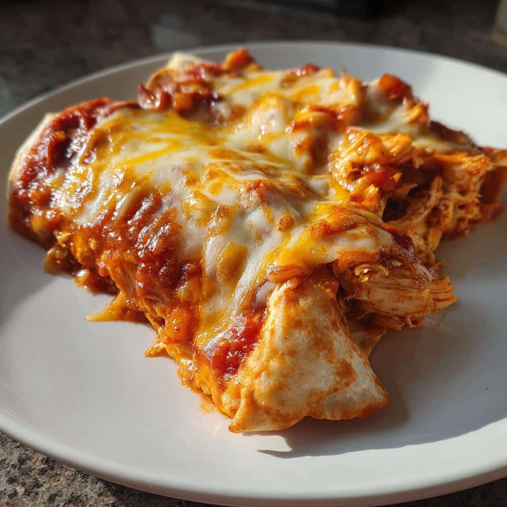ultimate quick and easy chicken enchiladas - detail 1