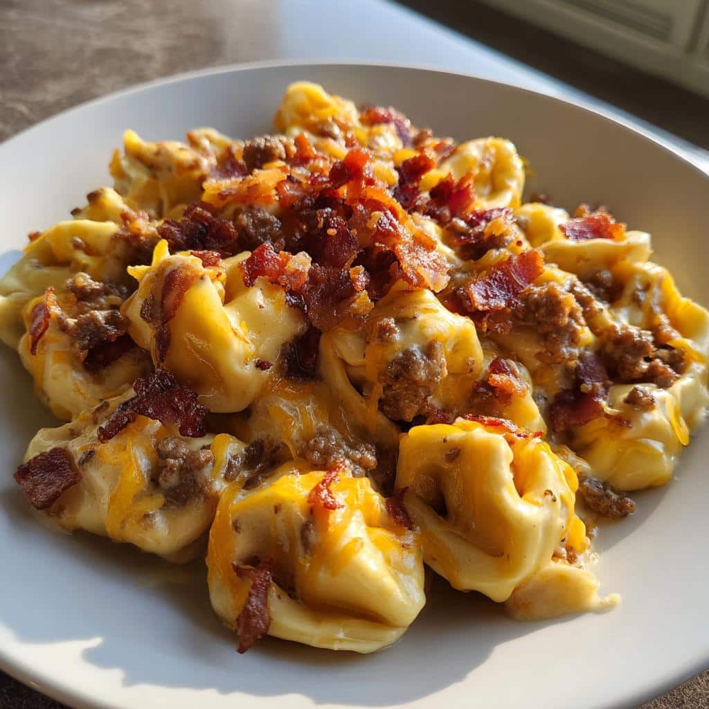 Bacon Cheeseburger Tortellini - detail 1