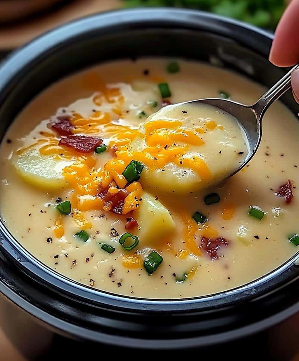 Crock Pot Crack Potato Soup