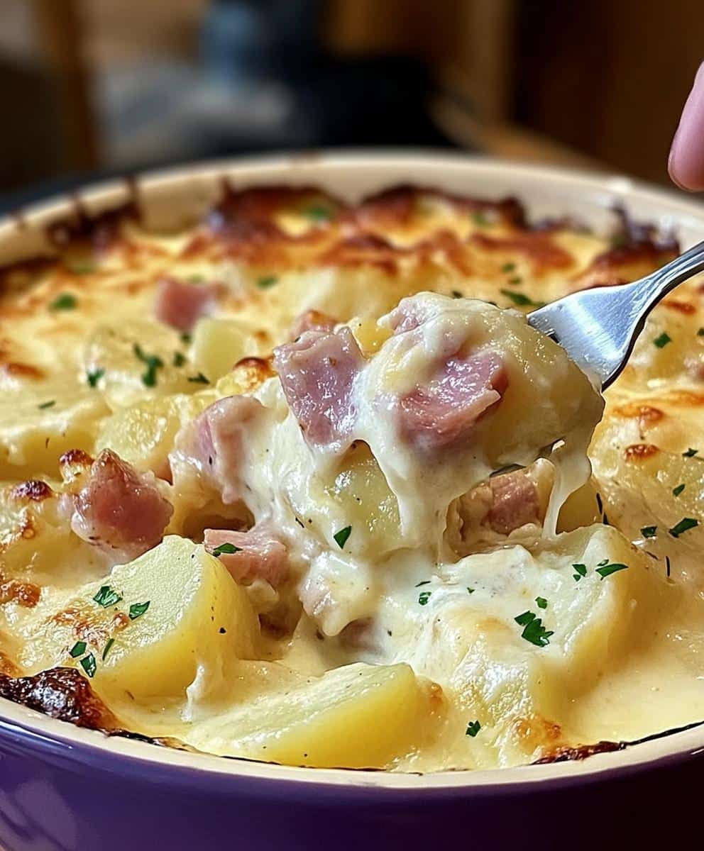 Crockpot Ham and Potato Casserole - detail 1