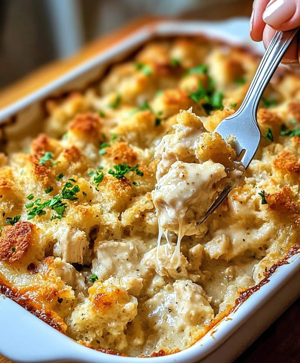 Dolly’s Chicken and Stuffing Casserole - detail 1