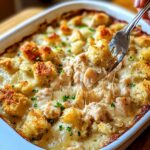 Dolly’s Chicken and Stuffing Casserole