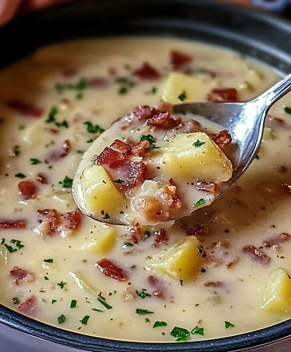 Hearty Irish Bacon Cabbage Potato Soup in 30 Minutes 4 Irish Bacon Cabbage and Potato Soup - detail 1