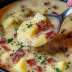 Irish Bacon Cabbage and Potato Soup