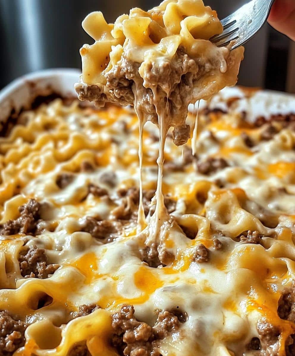 Sour Cream Beef Noodle Casserole - detail 1
