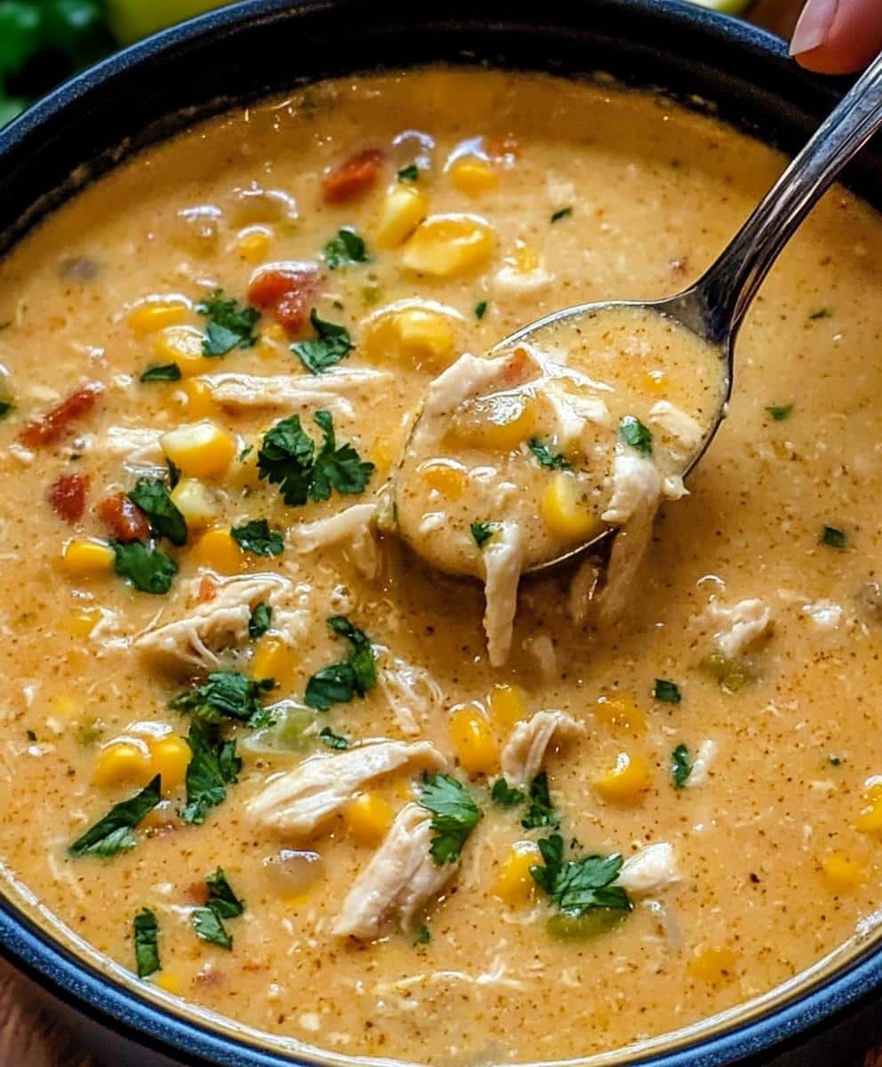 35-Minute Street Corn White Chicken Chili Soup Bliss 4 Street Corn White Chicken Chili Soup - detail 1