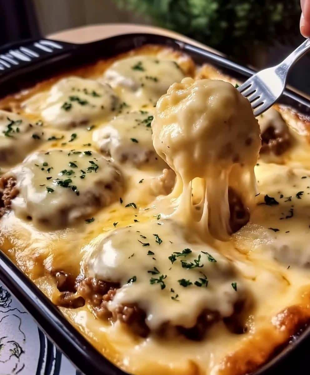 Amish Hamburger Steak Bake