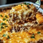 Cheesy Ground Beef and Rice Casserole
