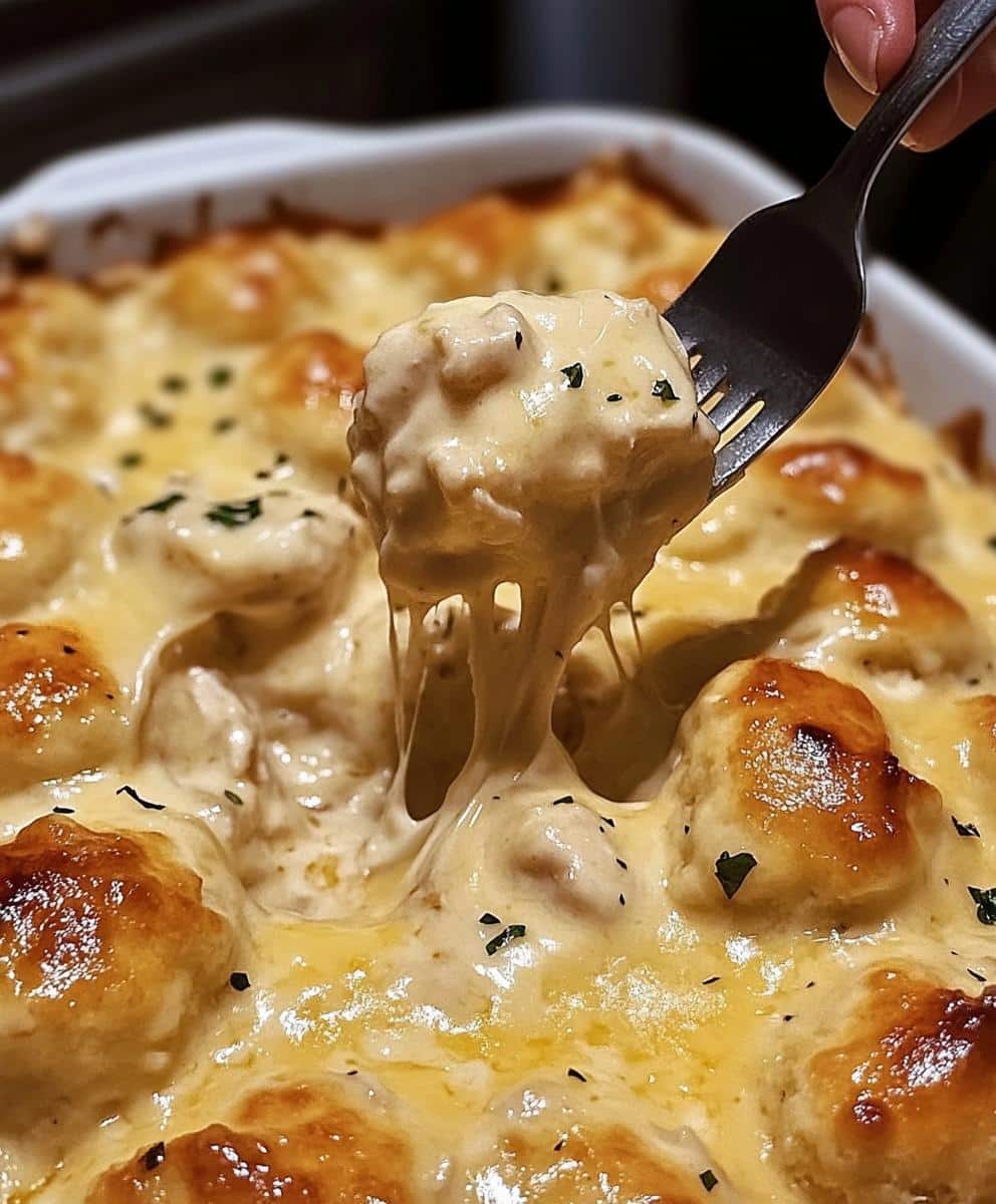 Chicken Bubble Biscuit Bake Casserole - detail 1