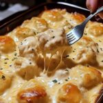 Chicken Bubble Biscuit Bake Casserole