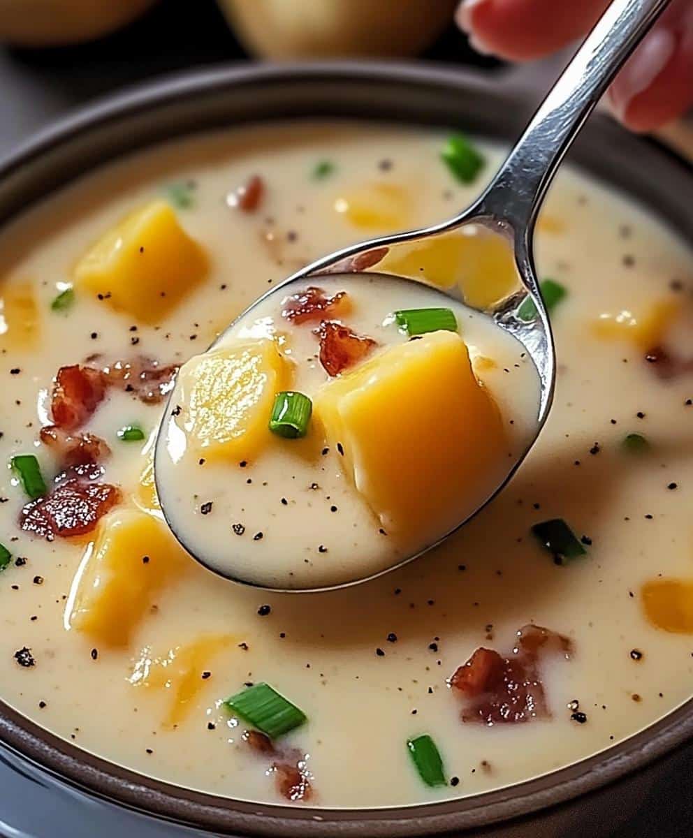 Copycat Outback Baked Potato Soup - detail 1