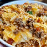 Crockpot Cabbage Roll Casserole