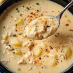 Garlic Parmesan Chicken Chowder Soup