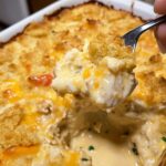 Ritz Cracker Chicken Casserole