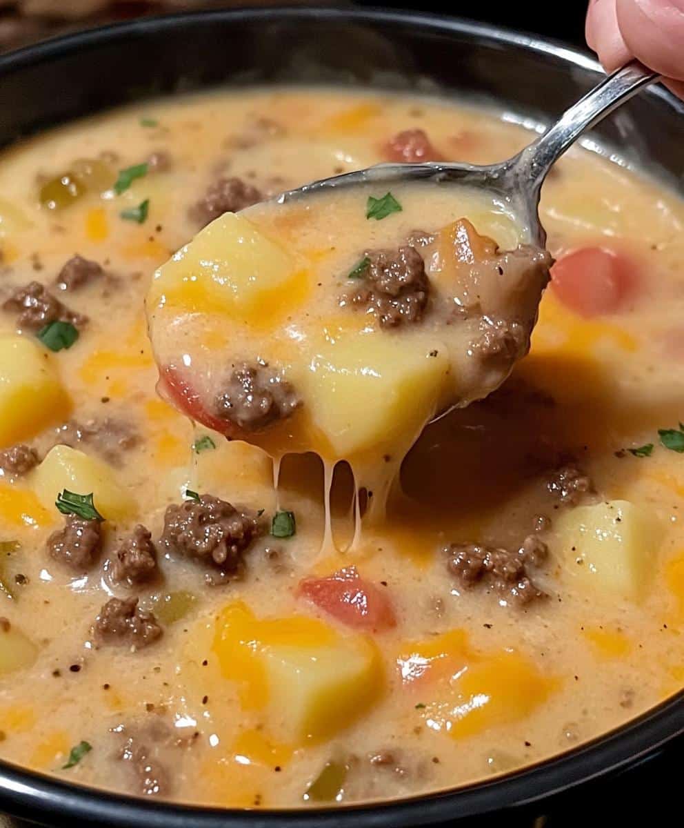 Bacon Cheeseburger Soup