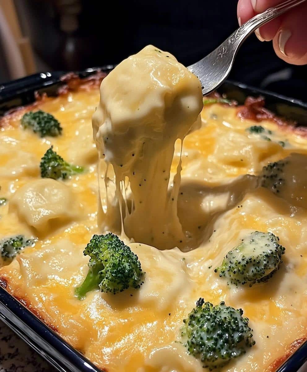 Broccoli Cheddar Ravioli Bake - detail 1